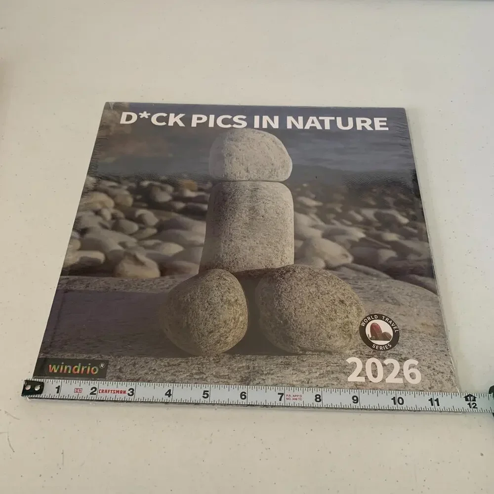 Nature's Dicks Calendar 2026 World Travel Series Brand New Sealed